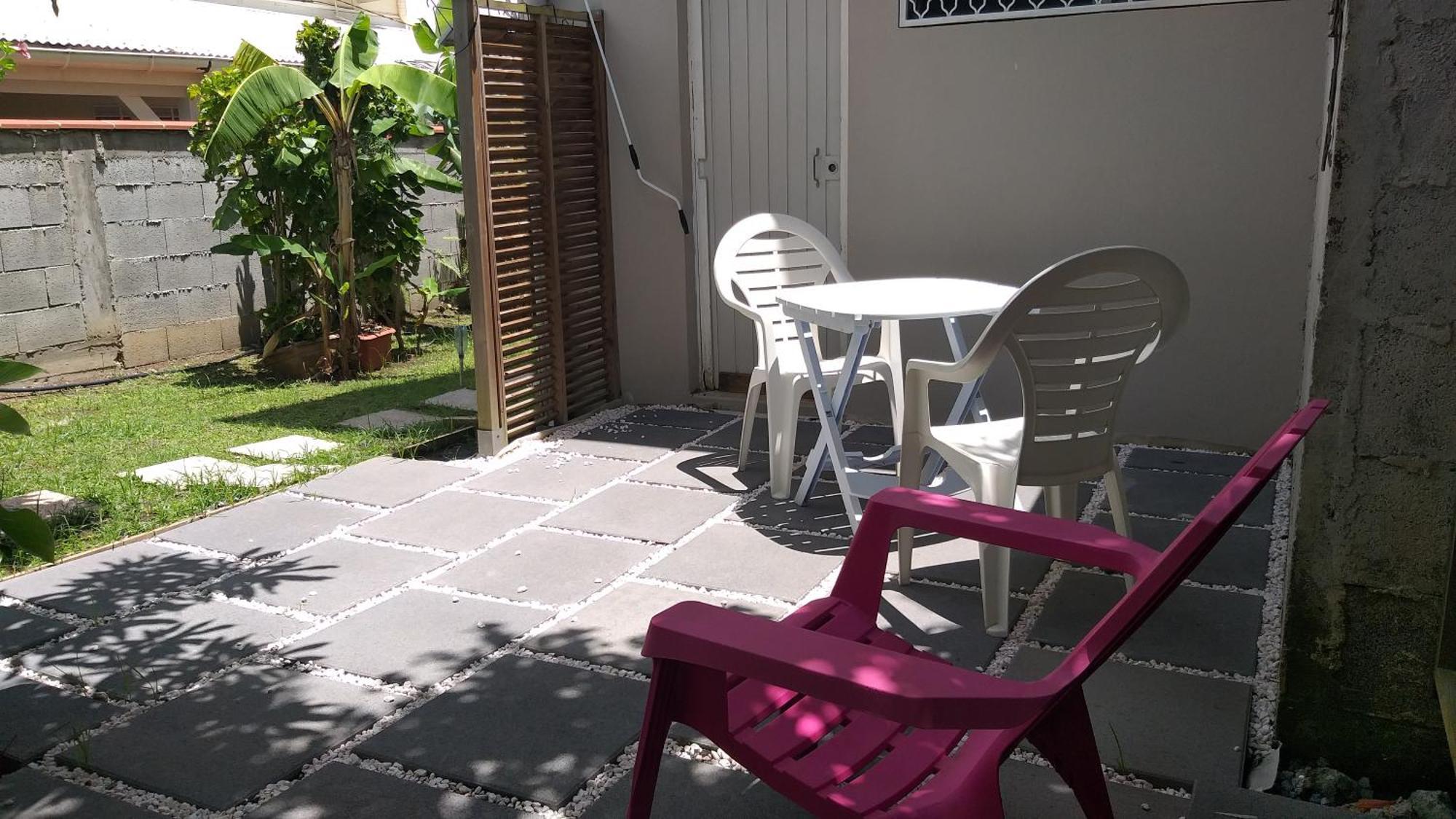Апартаменти Agreable F2, Jardin, Garage, Fibre, Clim Ch Фор-де-Франс Екстер'єр фото