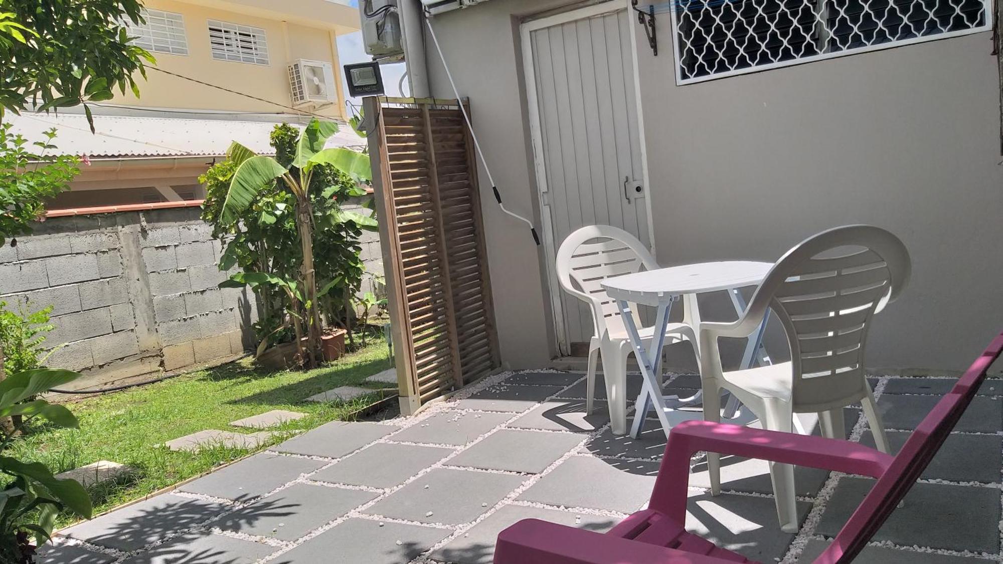 Апартаменти Agreable F2, Jardin, Garage, Fibre, Clim Ch Фор-де-Франс Екстер'єр фото