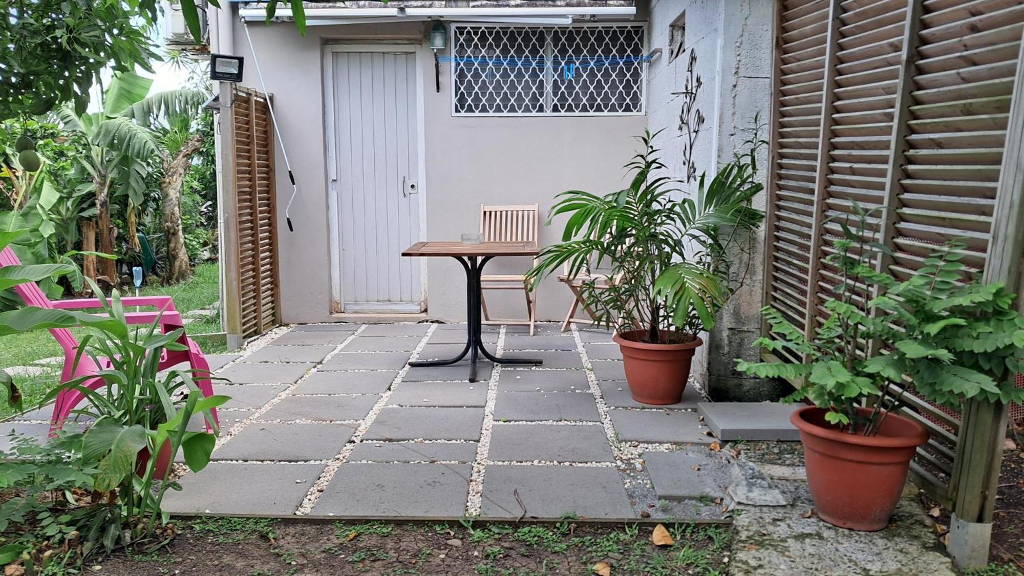 Апартаменти Agreable F2, Jardin, Garage, Fibre, Clim Ch Фор-де-Франс Екстер'єр фото
